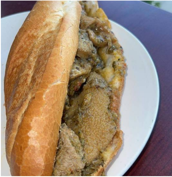 Pain sandwich (6 pouces) aux tripes de boeufs