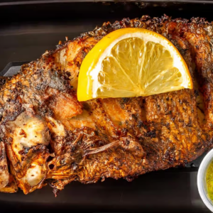 Poisson tilapia grillé