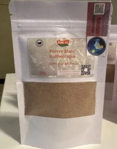 Poivre blanc de Penja SINEHA moulu (35g)