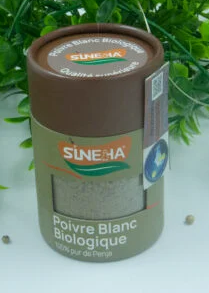 Poivre blanc de Penja SINEHA moulu (80g)