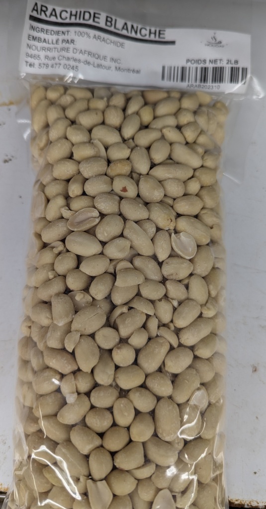 Arachides blanches (2 Lbs)